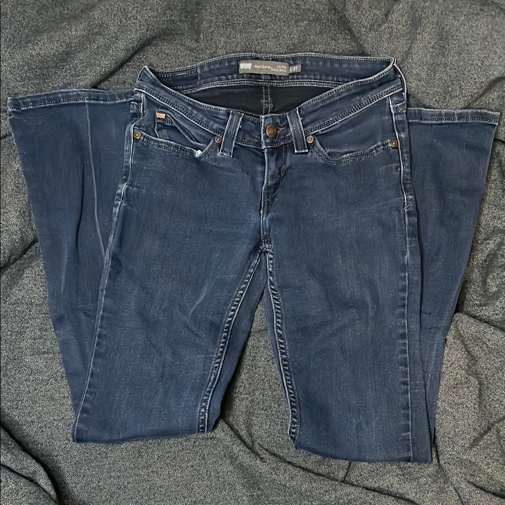 Levi's Blue Boot Cut Jeans with Classic Denim Style